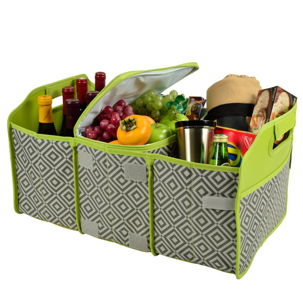 Picnic at Ascot Canvas Picnic Basket Wayfair